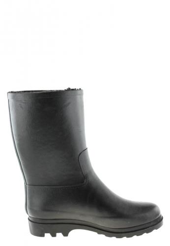 DUVAY FUR noir Winter Rubber Boots by Aigle