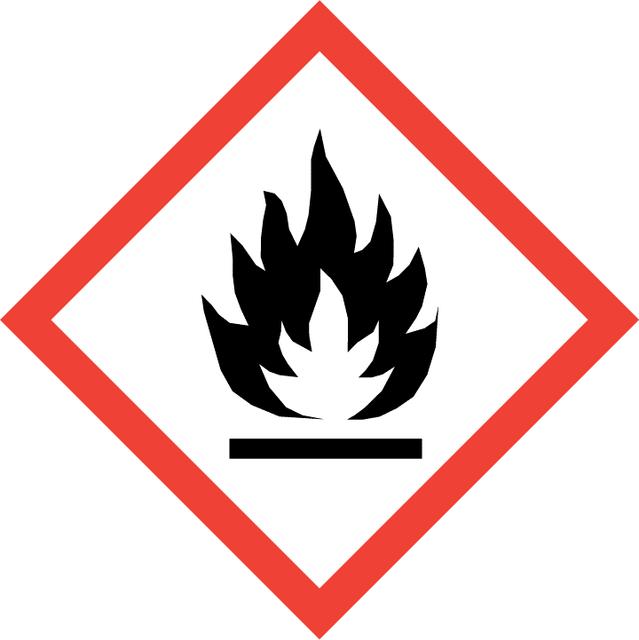 Warning symbol Flame