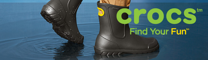 crocs short wellies