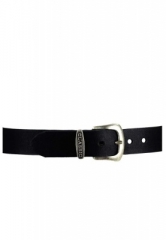 -Jeans 936 black- 40 mm Belt with classic buckle - made -Jeans 936 black- 40 mm Belt with classic buckle - made