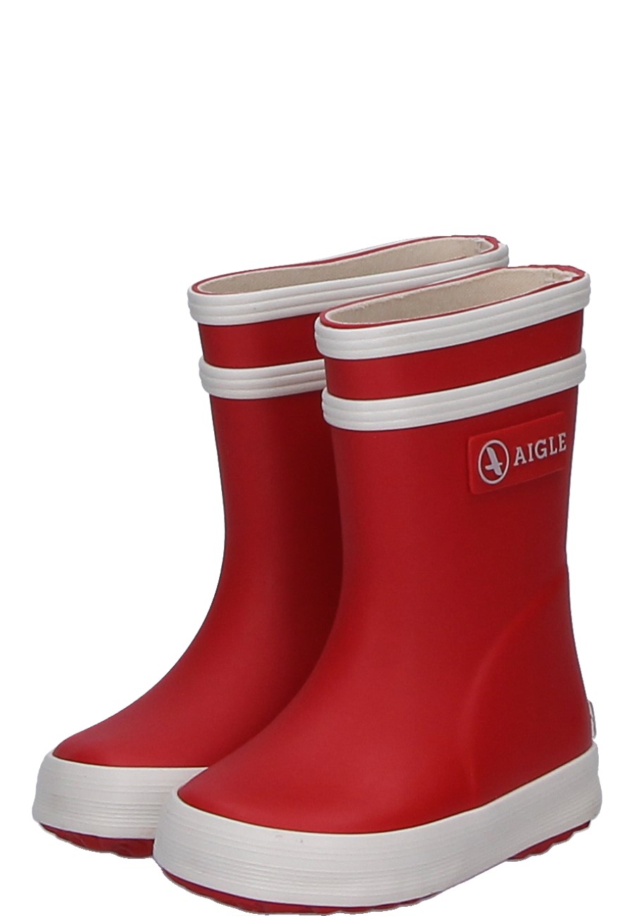 Baby Flac rouge new Children's Rubber Boots by Aigle