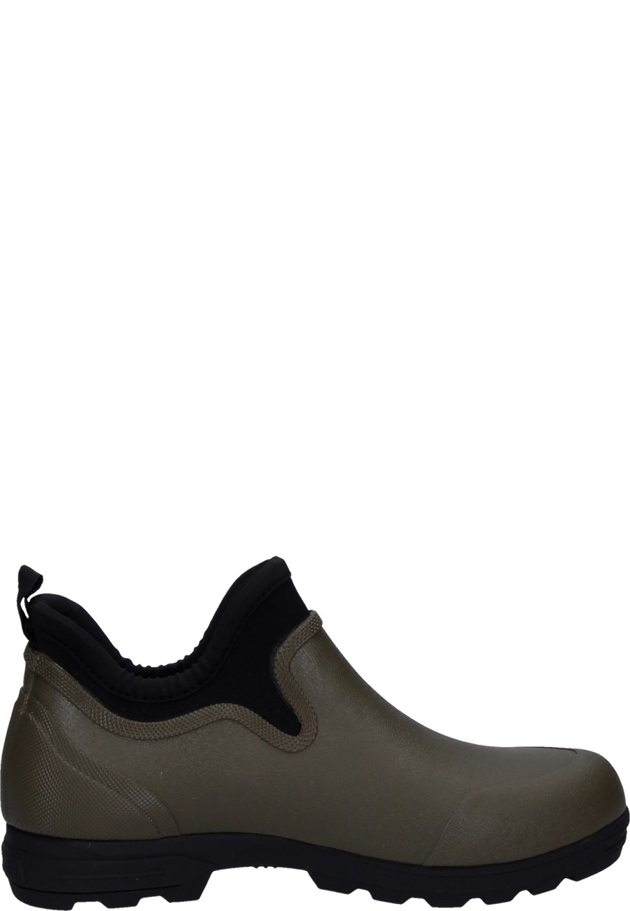 Gardening ankle boots Lessfor Plus M kaki for men of the label Aigle