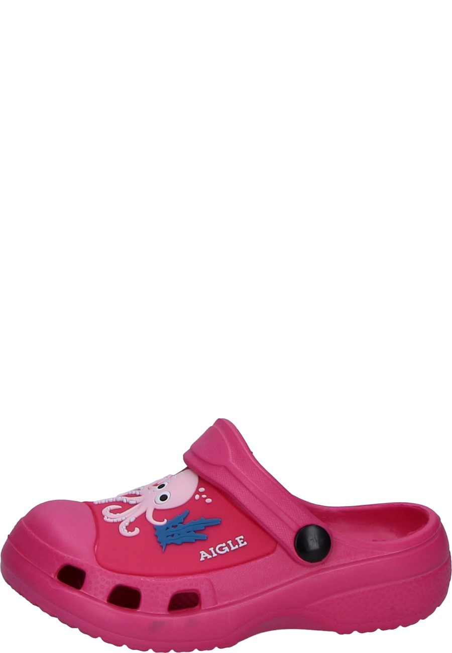 light pink clogs