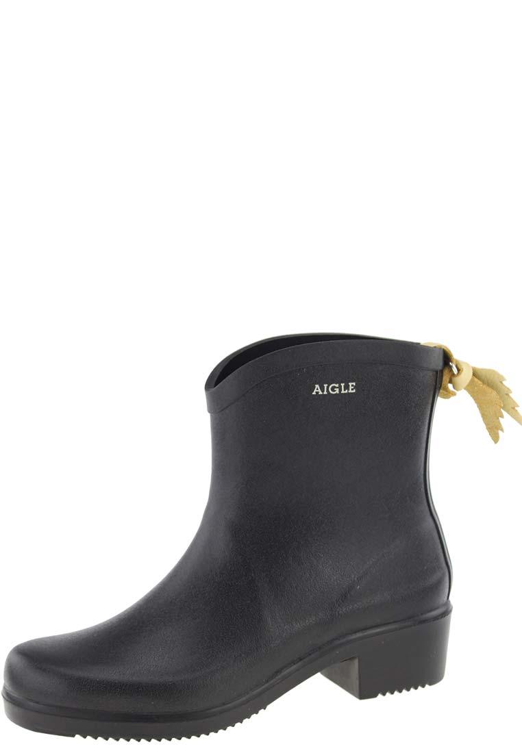 aigle ankle rain boots