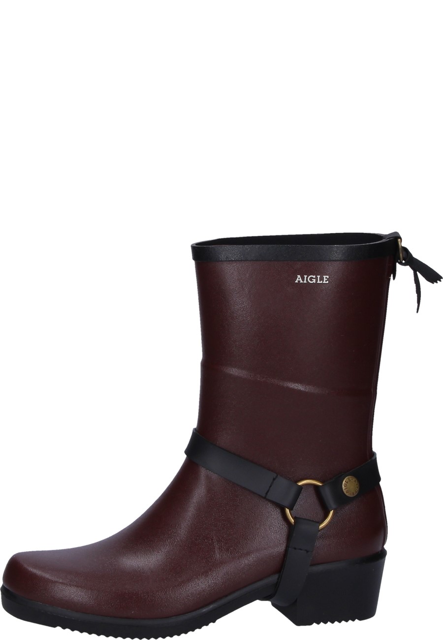 half rubber boots