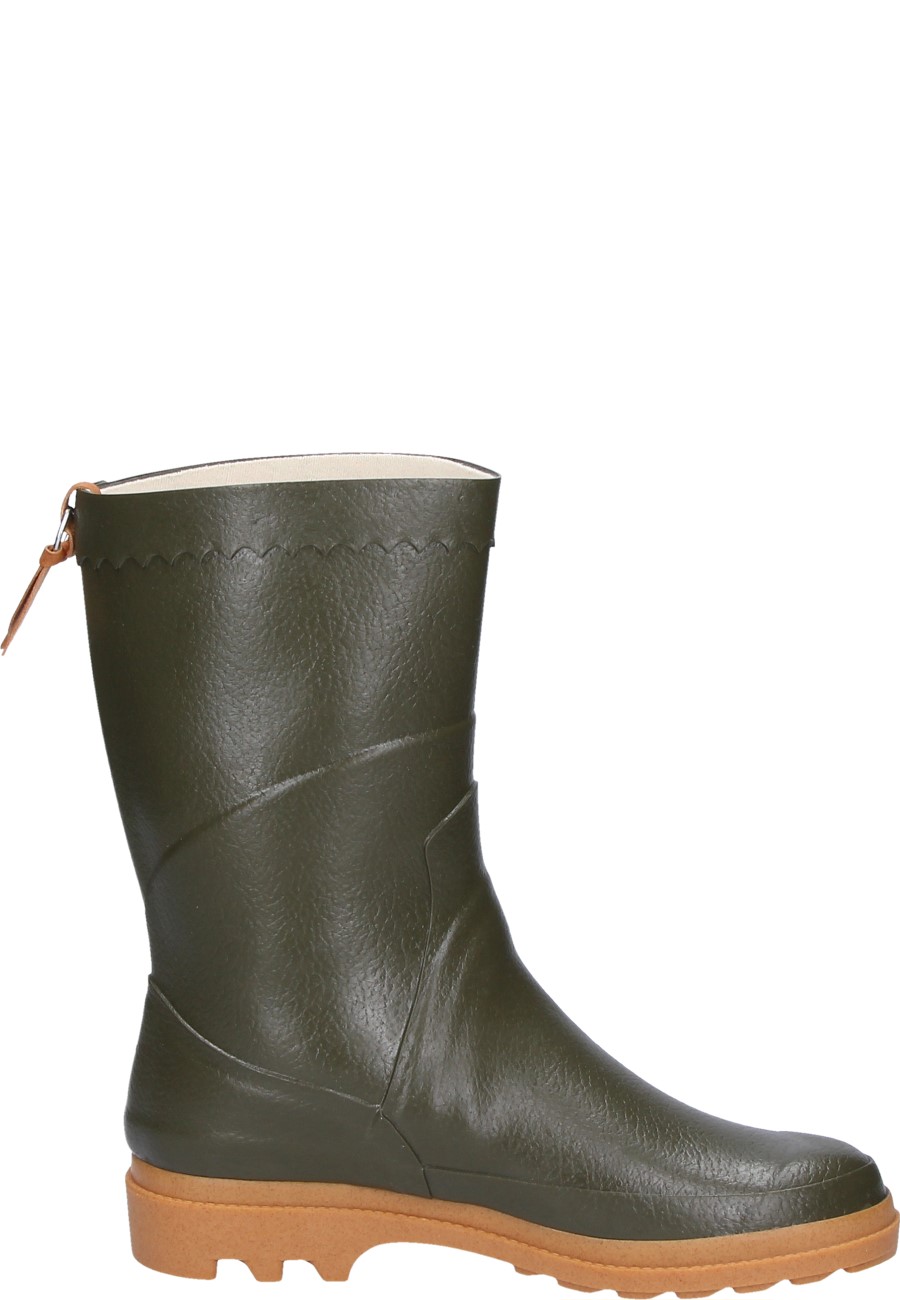 Aigle -Bison khaki- Rubber Boots - a half-height universal ...