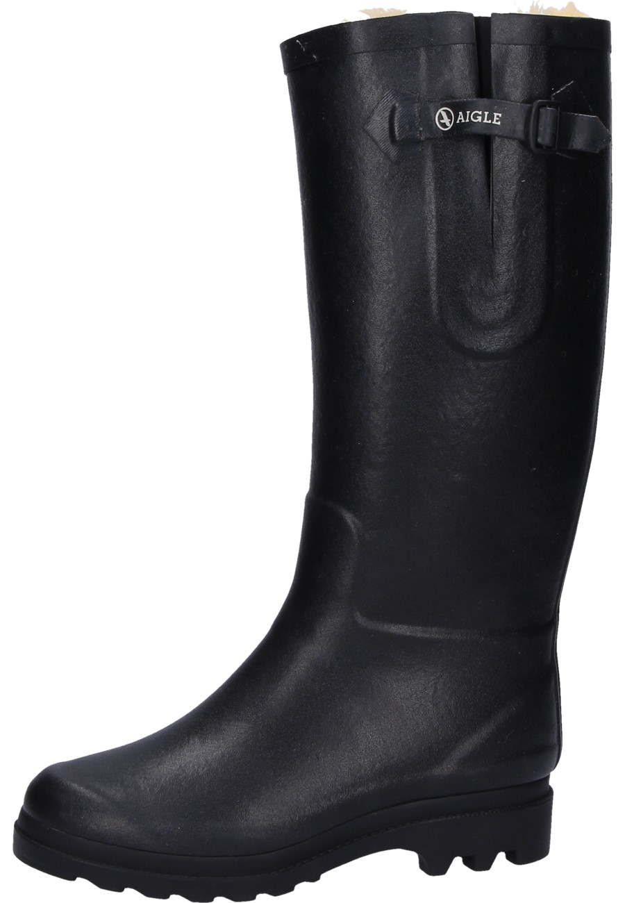aigle aiglentine fur lined wellies