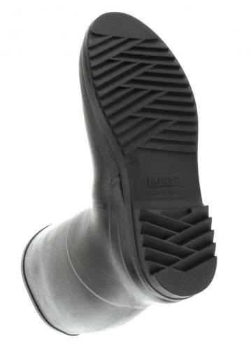black calf hugging boots