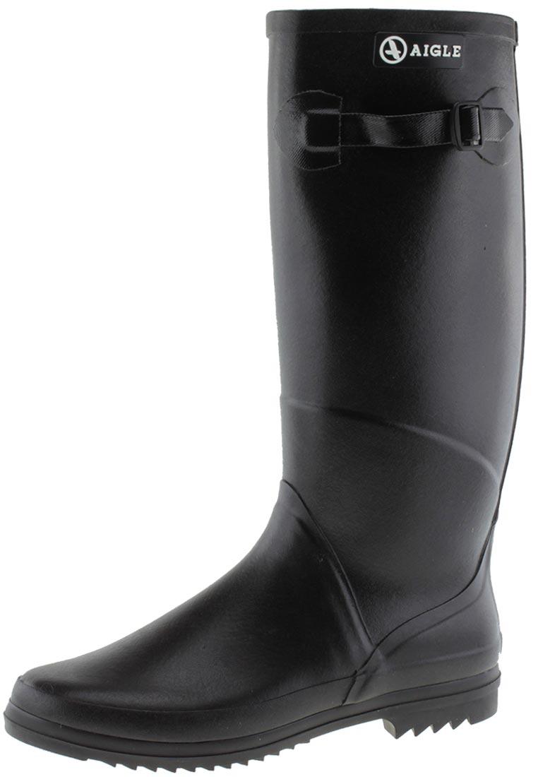 black calf hugging boots