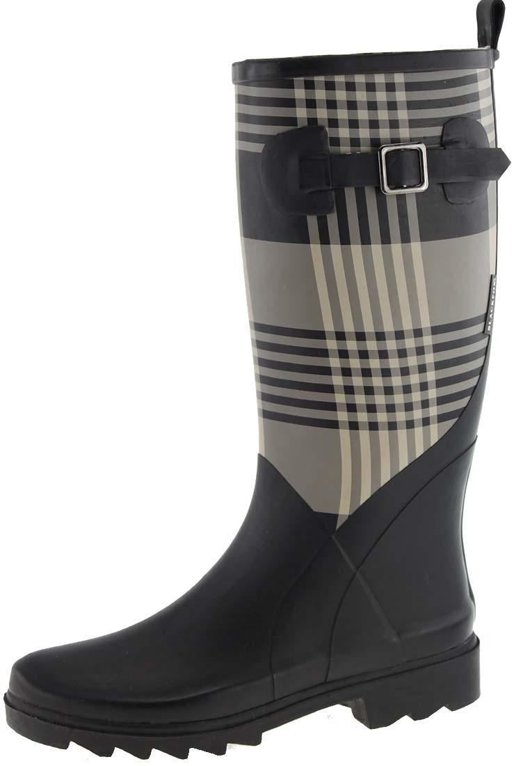 trendy rubber boots