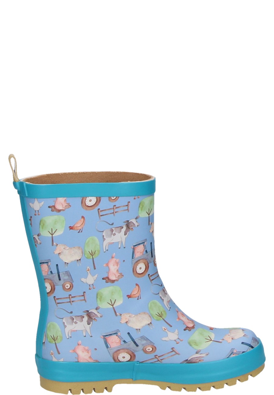 Children's rubber boots BOTTE FARMER BLUE by Blackfox AJS Children's