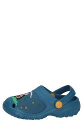 Kids garden clog SABOT CLEVER BLEU by AJS Blackfox