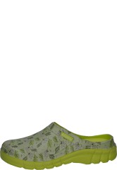 Garden clog LILY light green by AJS Blackfox for women