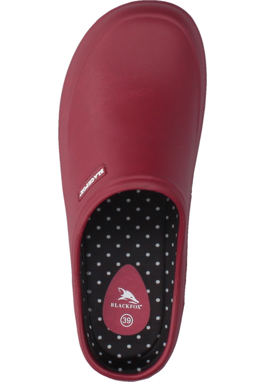 Garden clog Sabot MELLOW framboise for women by AJS Blackfox