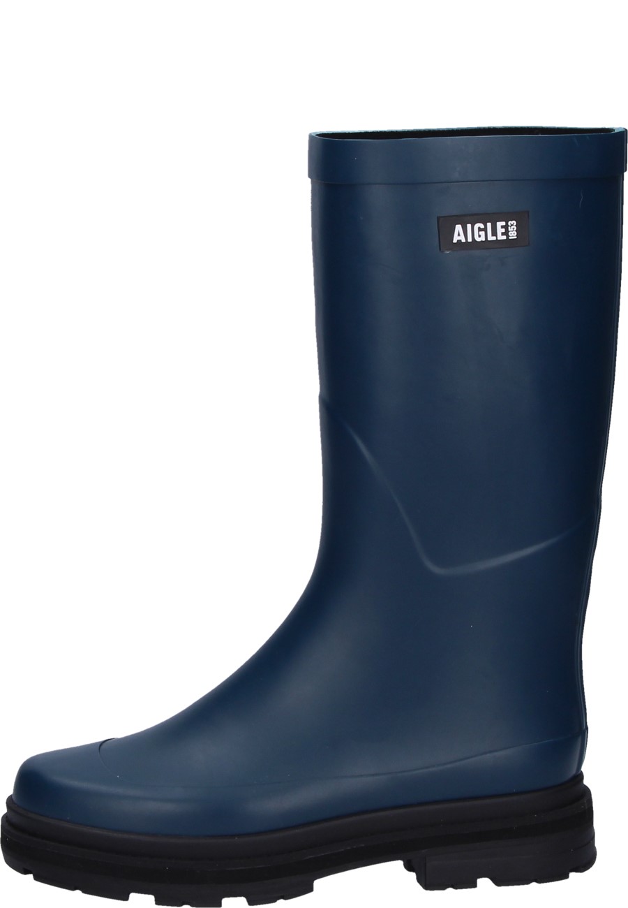 wellington boot ULTRA RAIN blue by Aigle for women