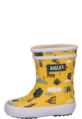 Aigle toddler's wellington boot BABY FLAC PLAY 2 ANIMAUX