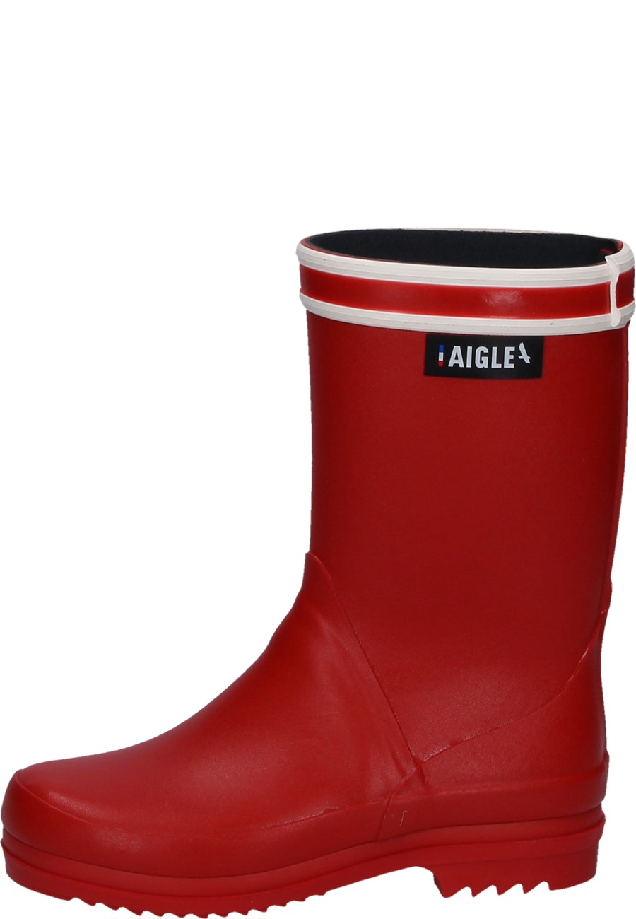 Children's rubber boot FRENCH LOLLY ROUGE NEW by Aigle