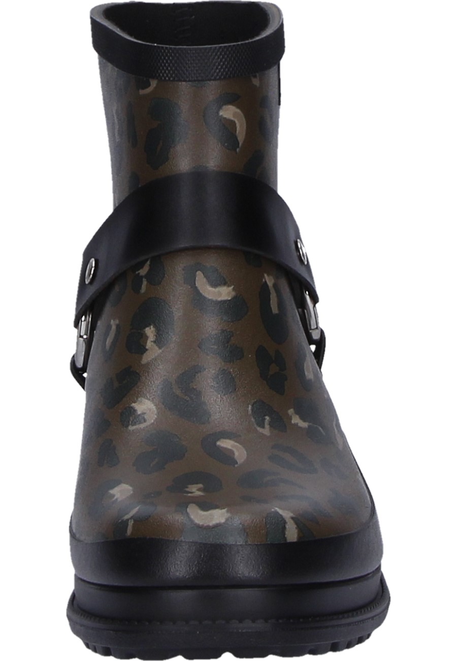 women's ankle boot MACADAMES BIKER LEO PRINT from Aigle