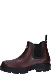 Aigle ladies rubber ankle boot CHELSEA RAIN bordeaux