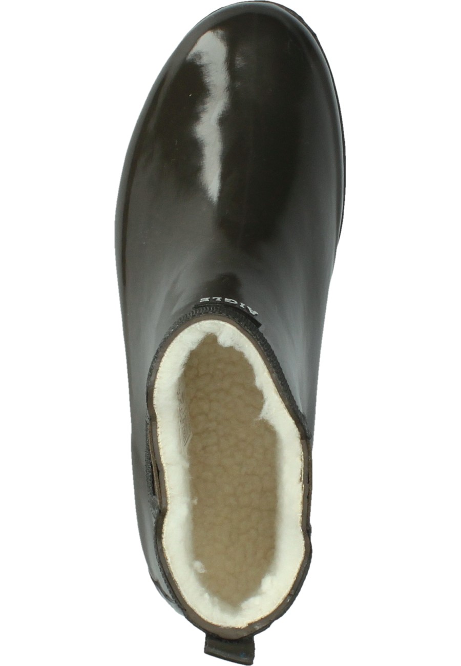 Regenlaars Aigle Women Carville W Fur Noir