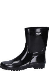 Aigle Women's short wellington Boots ELIOSA BOTTILE NOIR