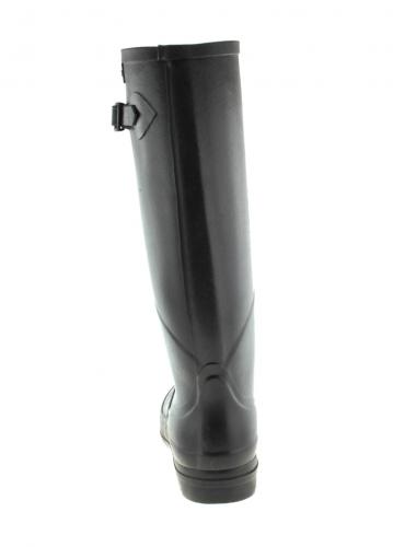 black calf hugging boots