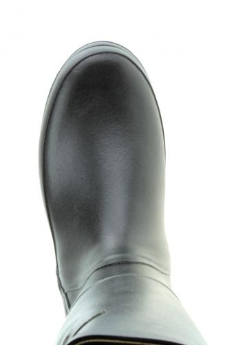 black calf hugging boots