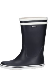 Malouine BT navy/white Rubber Boots by Aigle Malouine BT navy/white Rubber Boots by Aigle