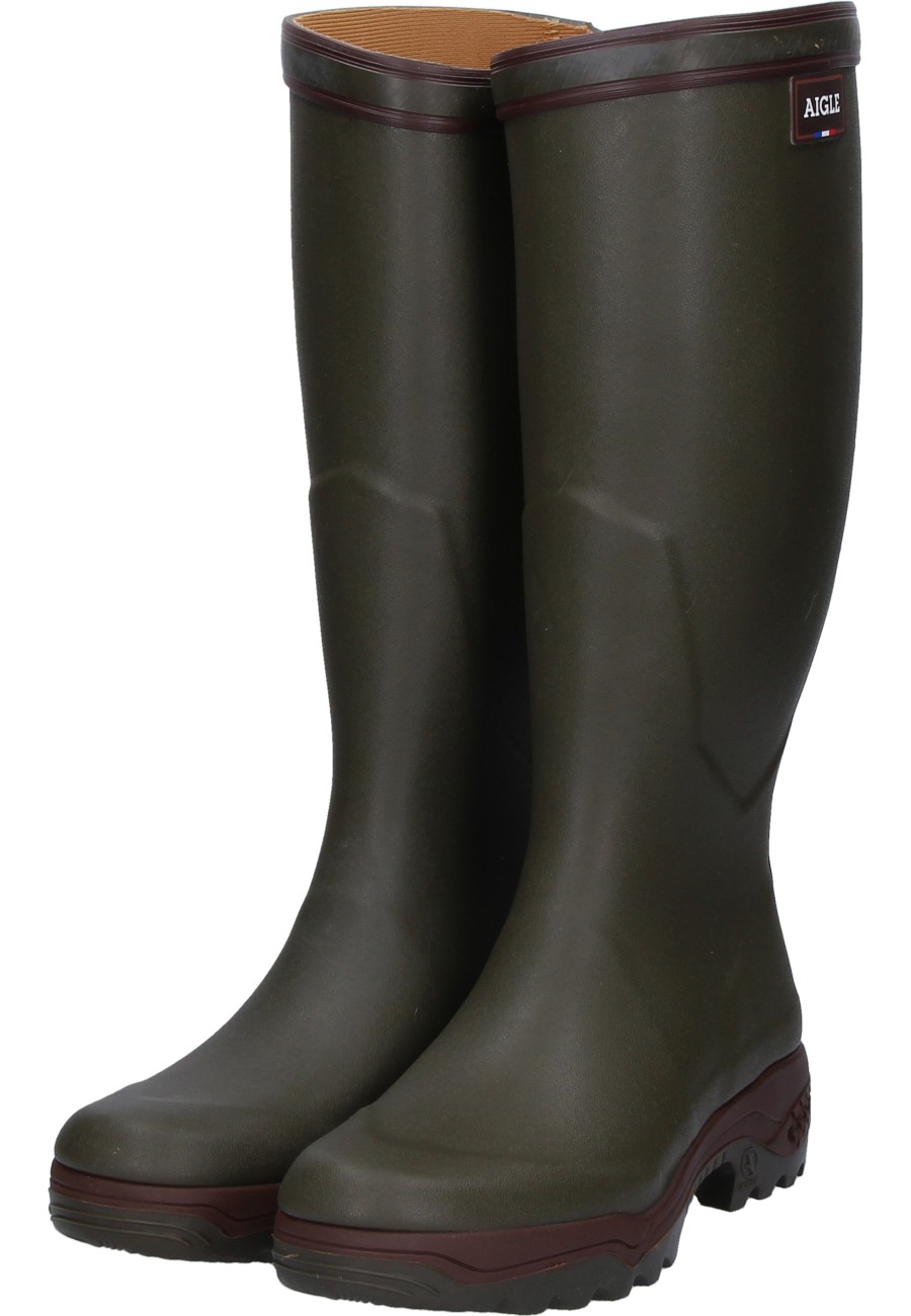 Aigle Parcours 2 khaki Rubber Boots the rubber boot revolution for fatigue f