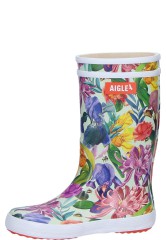 Cheerful childrens boot LOLLY POP PLAY 3 gardeny print Cheerful childrens boot LOLLY POP PLAY 3 gardeny print