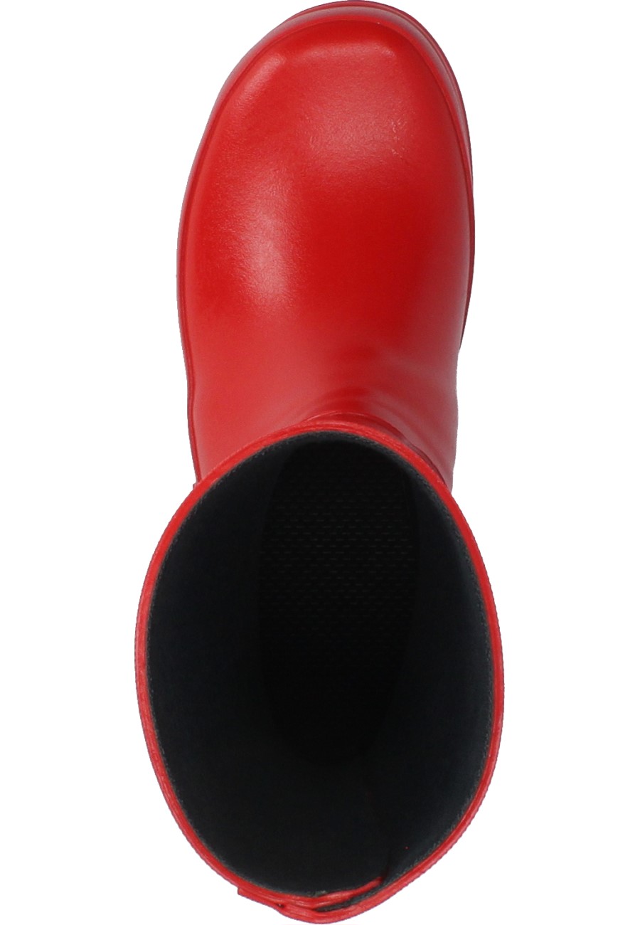 Bottine Femme Cuir Rouge Confort I Pointure Plus Bottine Femme Cuir Rouge Confort I Pointure Plus