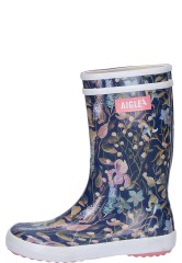 Waterproof Aigle childrens boot LOLLY POP PLAY 3 blau Waterproof Aigle childrens boot LOLLY POP PLAY 3 blau