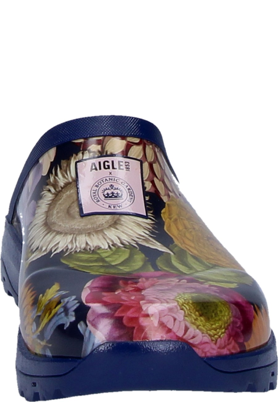 Colourful ladies' clog CORLAY PRINT MULTIBLOOM by Aigle