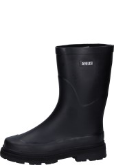 Womens urban wellington boot MID RAIN noir by Aigle Womens urban wellington boot MID RAIN noir by Aigle