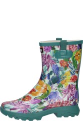 Womens short rubber boot ALYA PRINT GARDENY by Aigle Womens short rubber boot ALYA PRINT GARDENY by Aigle