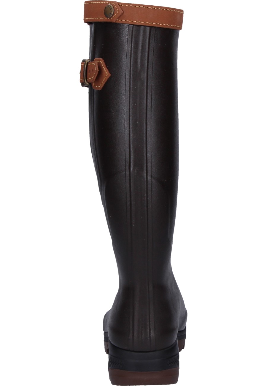 Aigle Botte De Pluie Parcours 2 Signature Brown