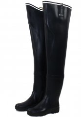 rubber thigh waders