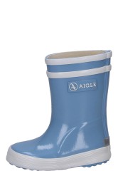 Functional toddler rubber boot BABY FLAC BLEU CIEL by Aigle Functional toddler rubber boot BABY FLAC BLEU CIEL by Aigle