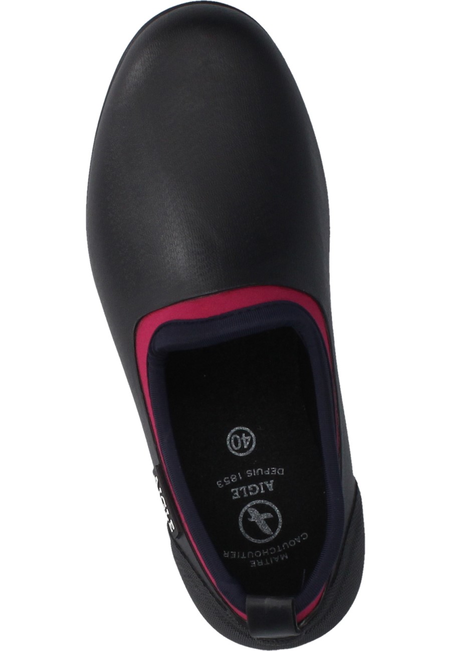 Aigle women s rubber clogs LESSFOR navy