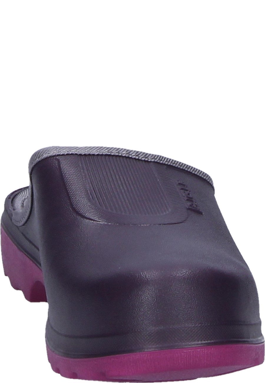 Women's rubber clogs Taden in the colours aubergine/dahlia by Aigle
