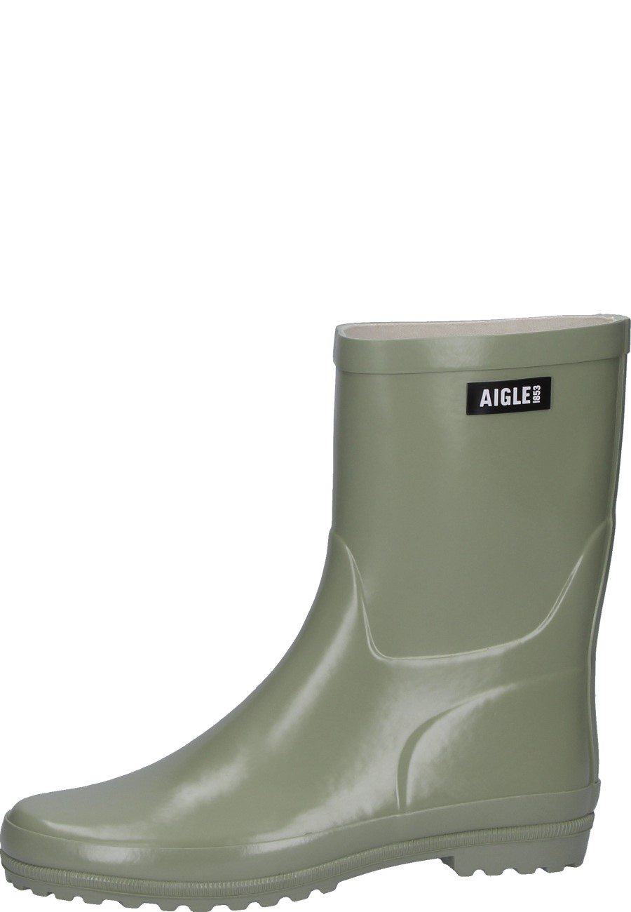 Women's short rubber boots ELIOSA BOTTIL AMANDE by Aigl