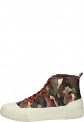 Fashionable womens sneaker from Aigle | Ankle-high RUBBER MID WOMEN PRINT made from recycled material