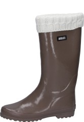 Warm, elegant womens wellington boots ELIOSA WINTER chestnut by Aigle Warm, elegant womens wellington boots ELIOSA WINTER chestnut by Aigle
