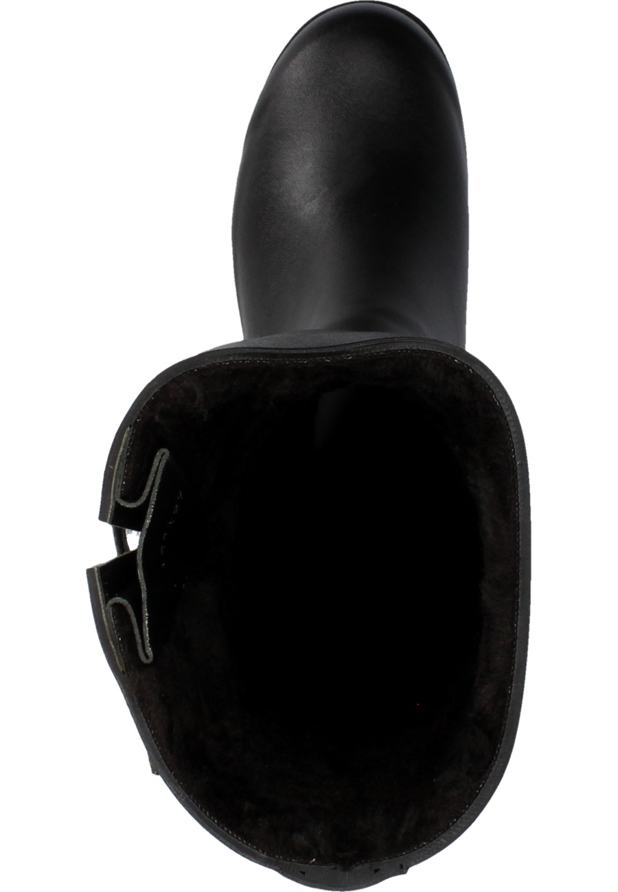 Aigle women winter wellington boot AIGLENTINE FUR 2 black