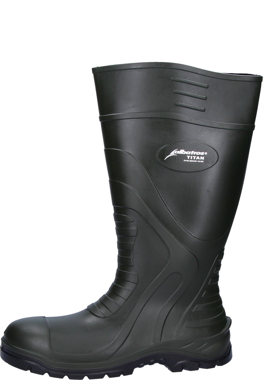 Albatros -TITAN green- Safety Boots - comfortable even in sub-zero ...
