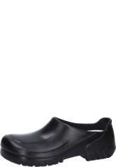 Alpro Safety black by Birkenstock. the PU Clog with steel toe cap for high deman