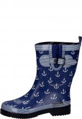 Bockstiegel short ladies rubber boot MARLEEN blue 