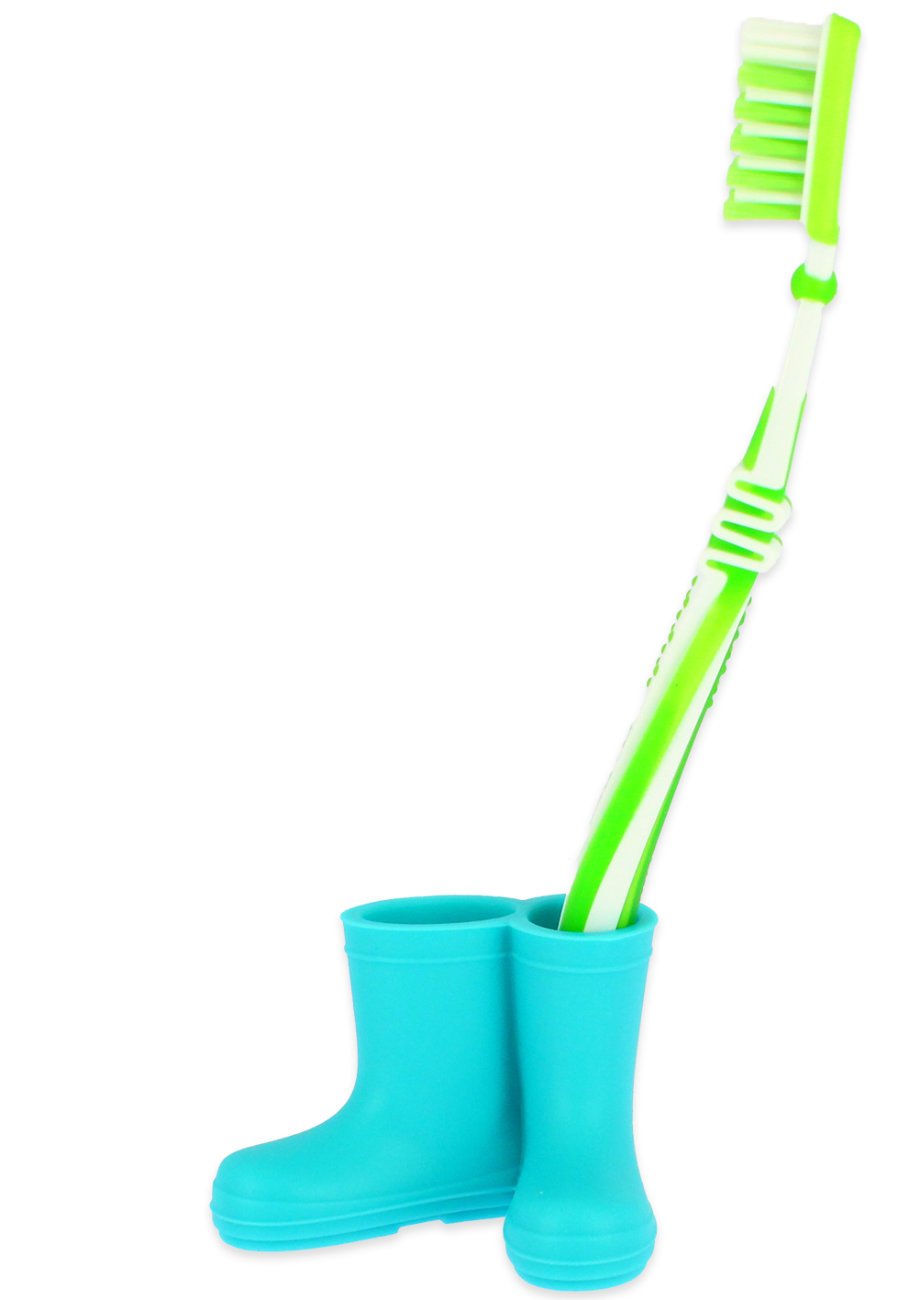 Mini rubber boots as toothbrush holder of Beck Now at wellyking