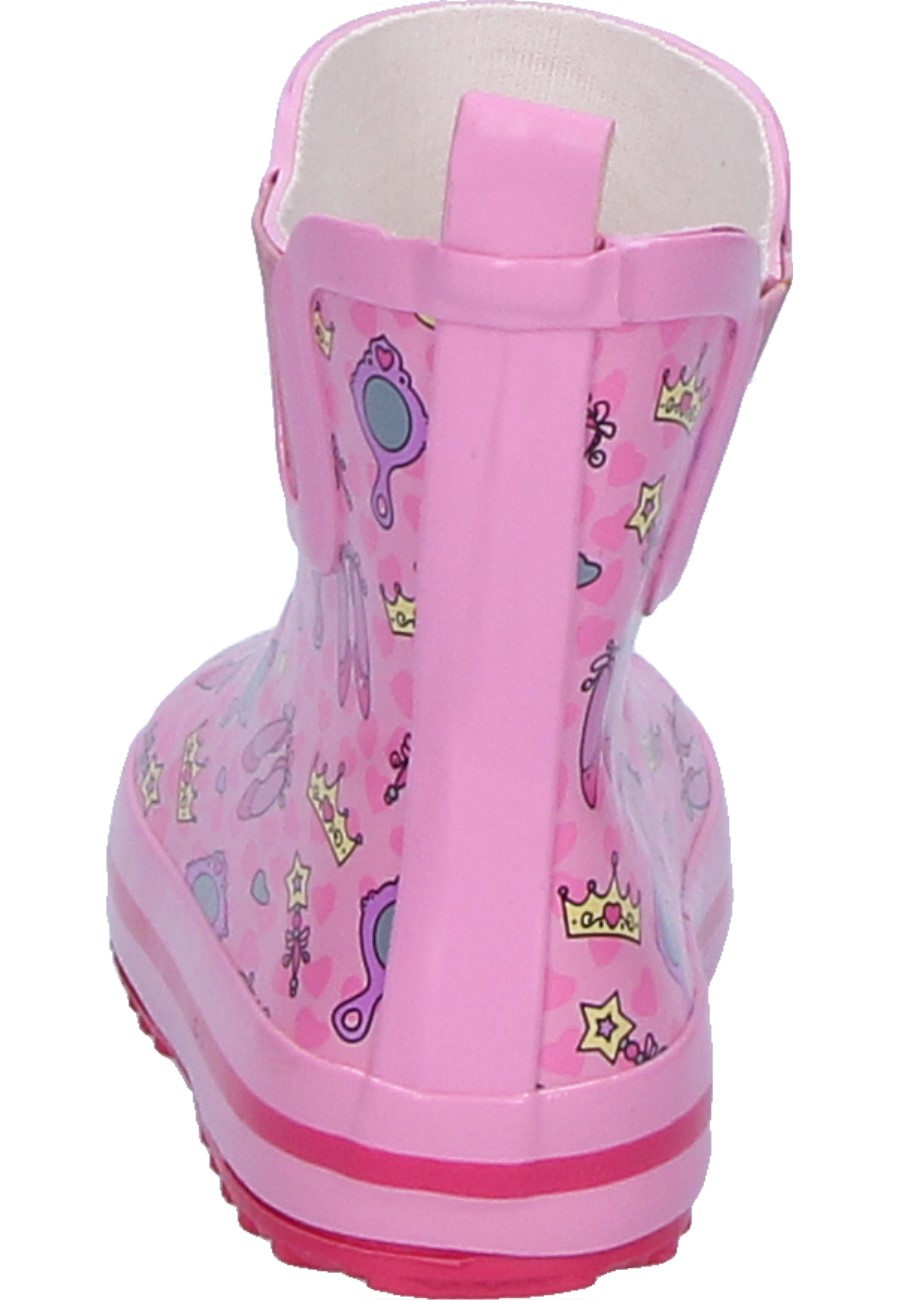 Princess pink Children’s Ankle Rubber Boots by Beck