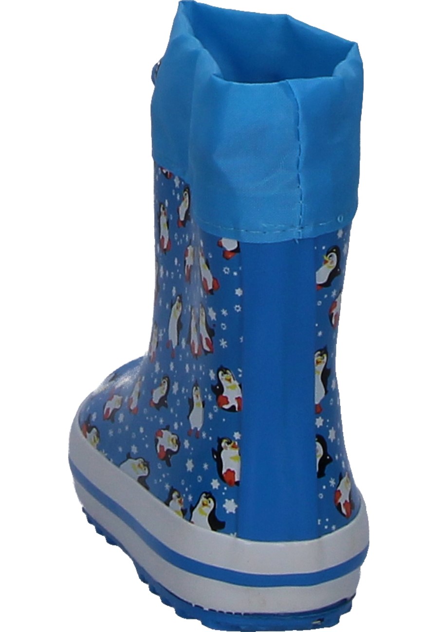 The winter wellington boots PINGUINE blue from Beck